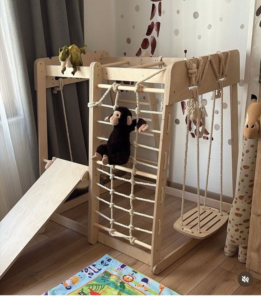 Montessori Büyük keşif gelişim oyun parkuru