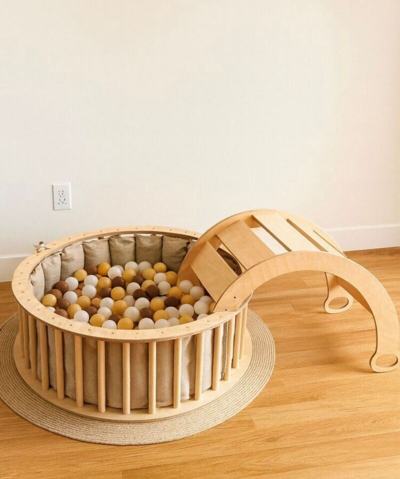 Minimu Kemerli MİNDERLİ Montessori Top Havuzu
