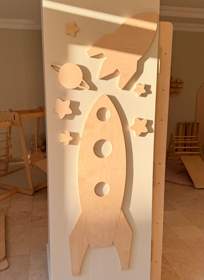 Montessori Roket Boy Ölçer