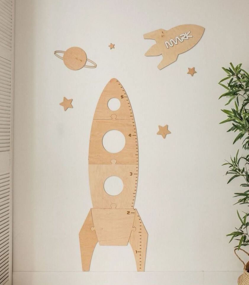 Montessori Roket Boy Ölçer